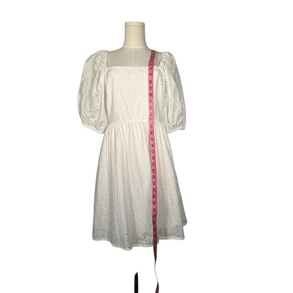 A New Day White Cotton Eyelet Dress - Picture 10 of 11